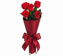 Букет 5 Красных роз Эдлесс Лав в Колосовке