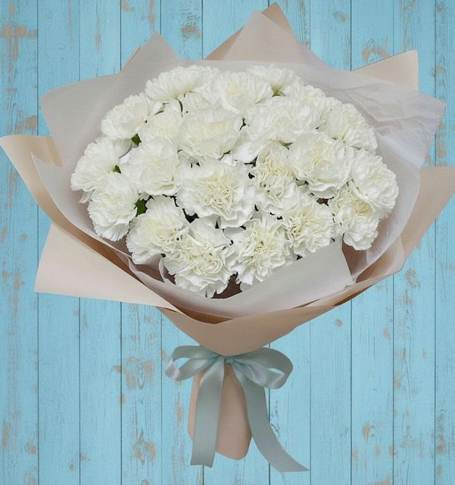 Букет цветов из: Гвоздики в Колосовке