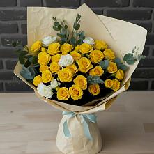 Букет цветов из:  Розы #REPLACE_PRED# Колосовке