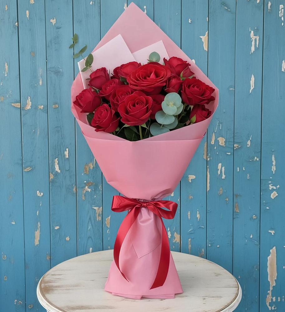 Букет цветов из: Розы в Колосовке