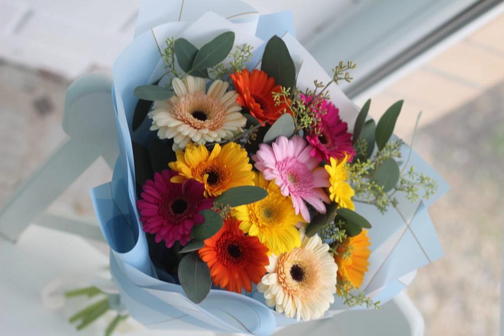 Букет цветов из: Герберы в Колосовке