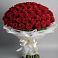 Букет 101 Красная роза Блэк Мэджик в Колосовке