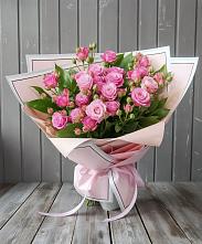 Букет Розовый кустик в Колосовке