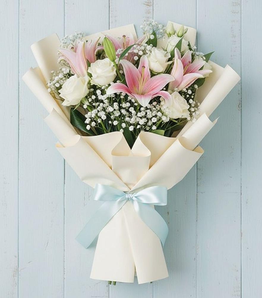 Букет цветов из: Лилии в Колосовке