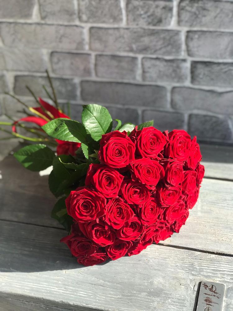 Букет Красные розы Фридом в Колосовке