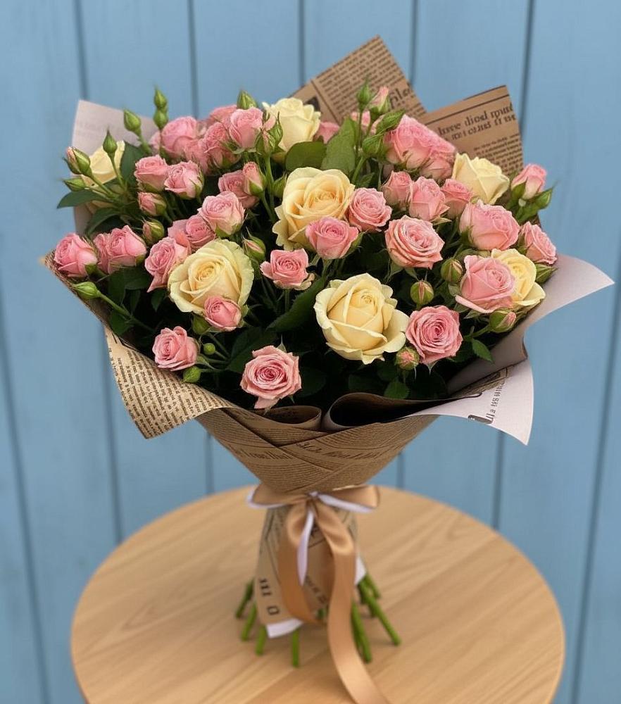 Букет цветов из: Розы в Колосовке