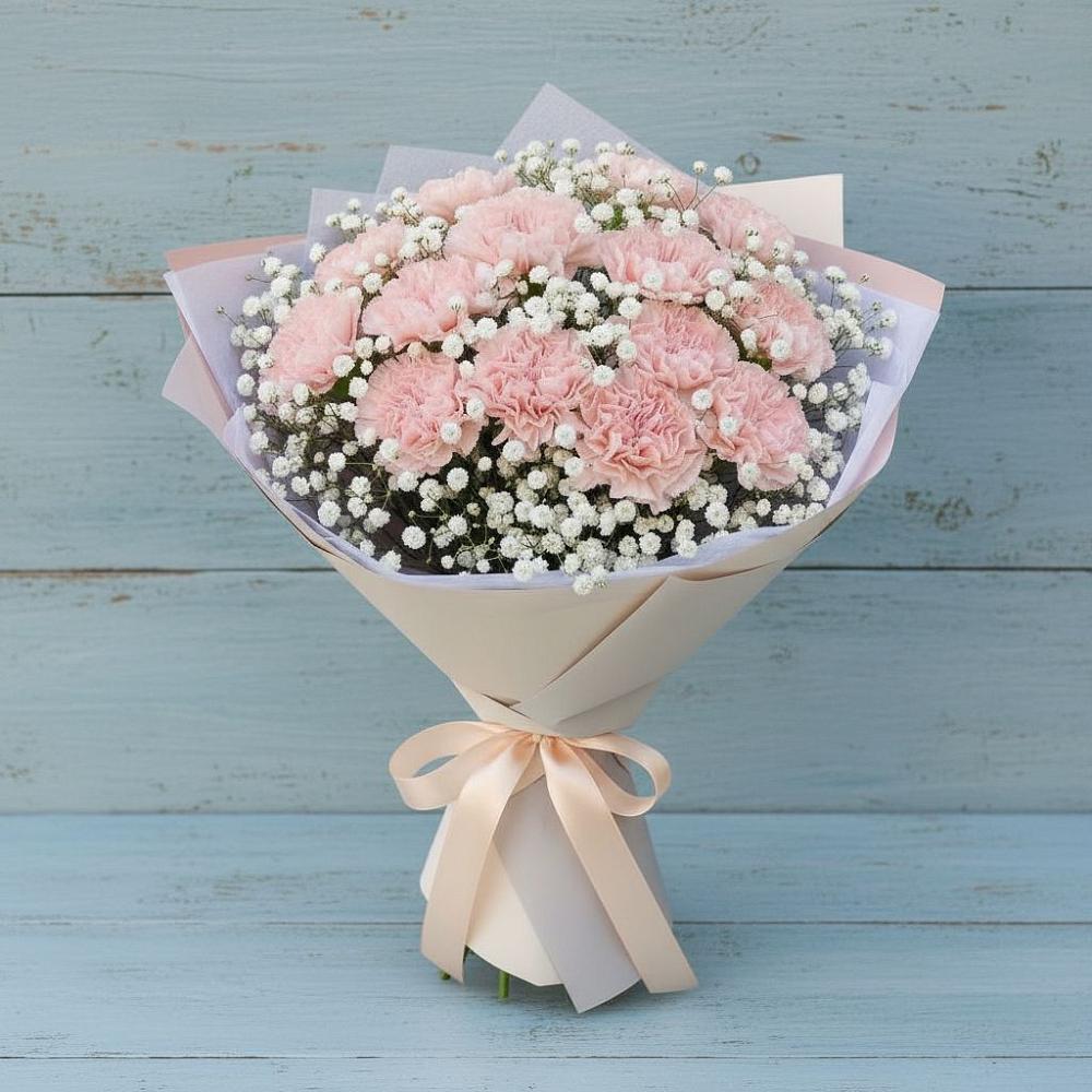 Букет цветов из: Гвоздики в Колосовке