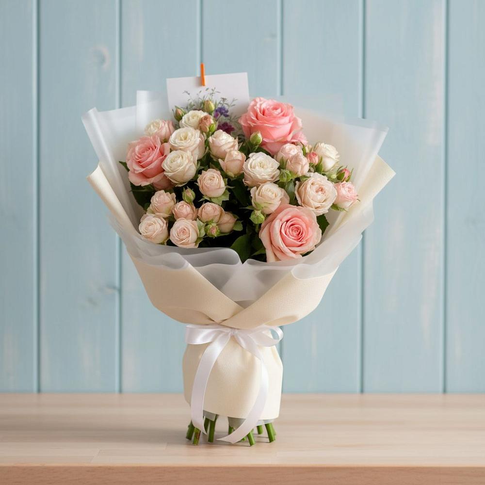 Букет цветов из: Розы в Колосовке