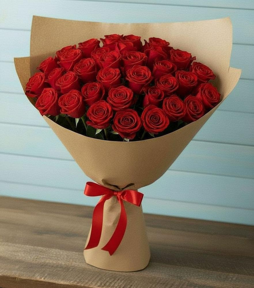 Букет Красные розы Милано в Колосовке