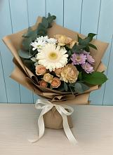 Букет цветов из:  Герберы и Хризантемы в Колосовке