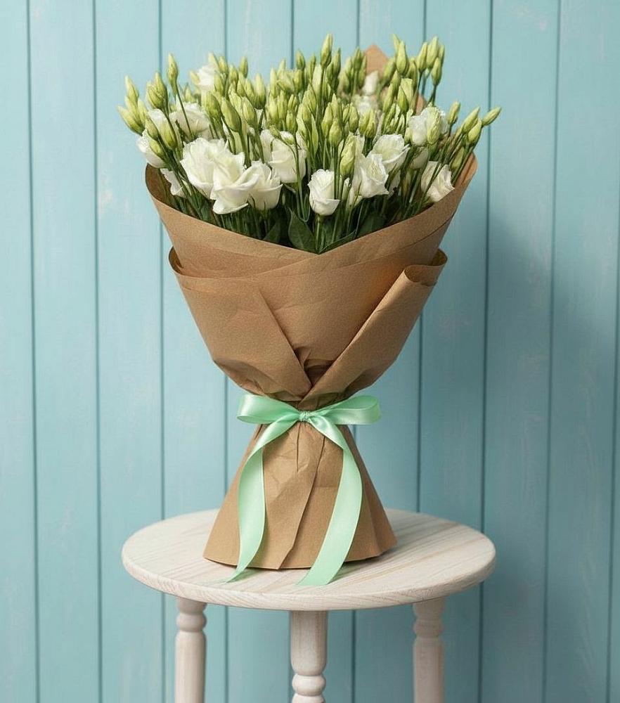 Букет цветов из: Лизиантусы в Колосовке