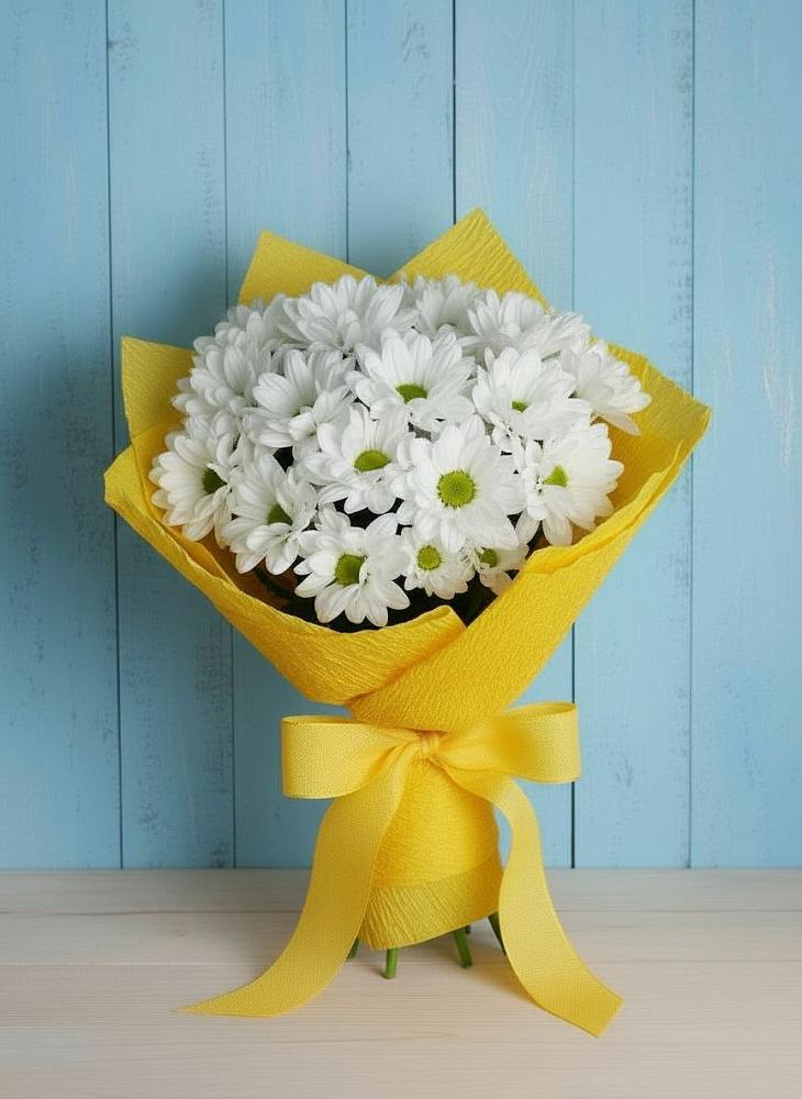 Букет цветов из: Хризантемы в Колосовке