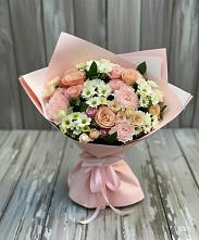 Букет цветов из:  Гвоздики, Розы и Хризантемы в Колосовке