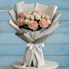 Букет цветов из:  Розы #REPLACE_PRED# Колосовке