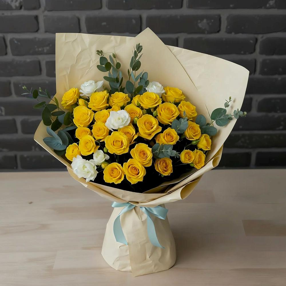 Букет цветов из: Розы в Колосовке