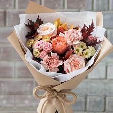 Букет цветов из:  Гвоздики, Хризантемы и Розы в Колосовке