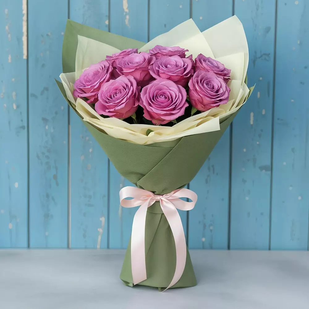 Букет Розы Фёрст Леди в Колосовке