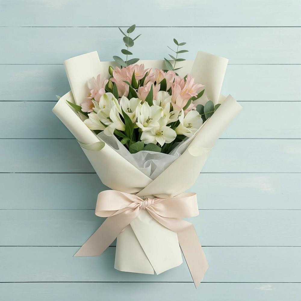 Букет цветов из: Альстромерии в Колосовке