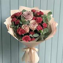 Букет цветов из:  Гвоздики и Розы в Колосовке
