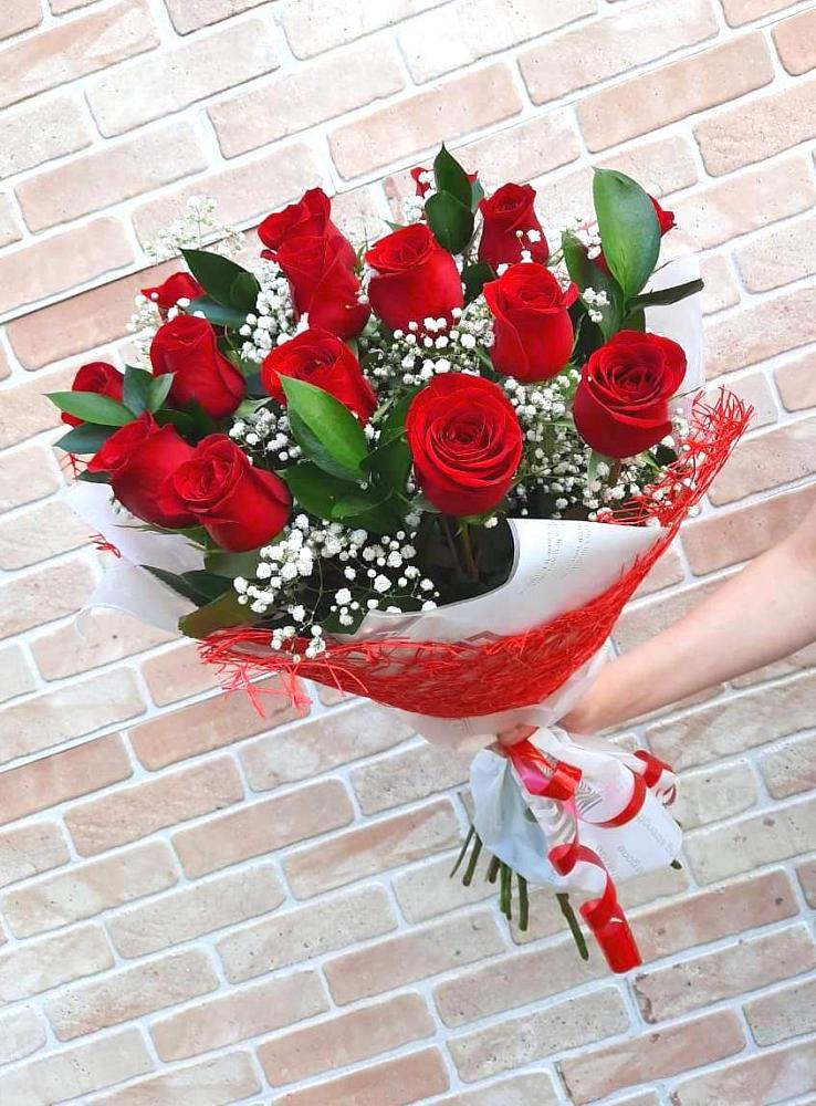 Букет цветов из: Розы в Колосовке